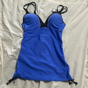 Free Country Tankini Swim Top. Size Small (4/6)